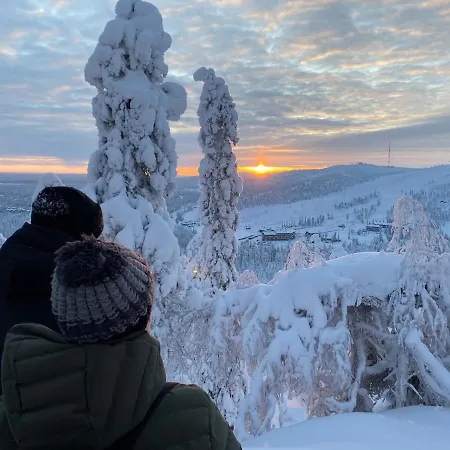 Tykkylae Ruka - Ski, Nature & Peace, Sauna, Fast Wifi ヴィラ *